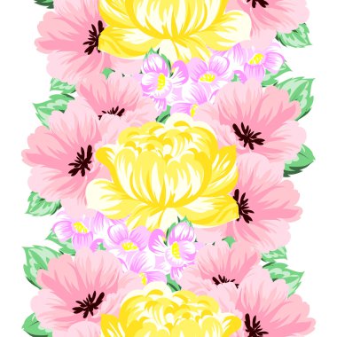 çiçek desen arka plan