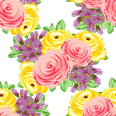 çiçek desen arka plan