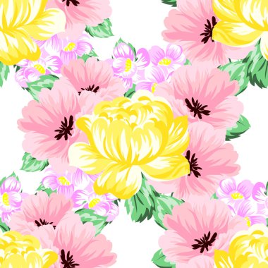 çiçek desen arka plan