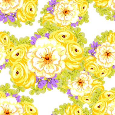 çiçek desen arka plan