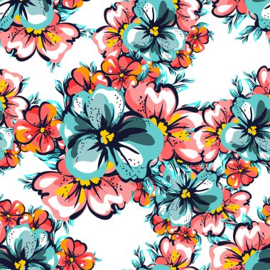 çiçek desen arka plan