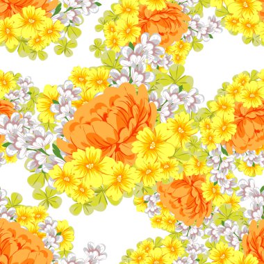 çiçek desen arka plan