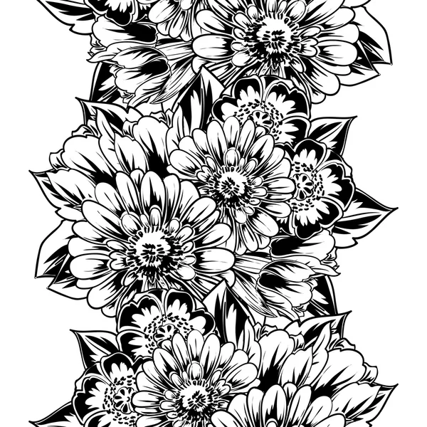 Flower pattern background — Stock Vector