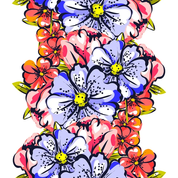 花卉图案背景 — 图库矢量图片