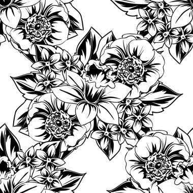 çiçek desen arka plan