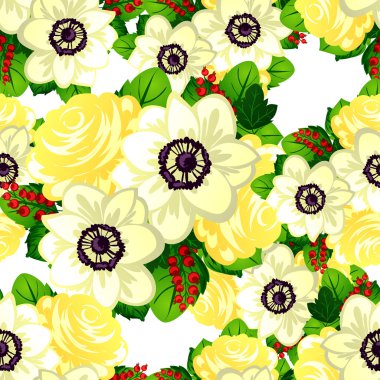 çiçek desen arka plan