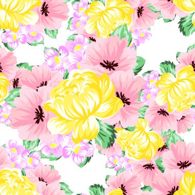 çiçek desen arka plan