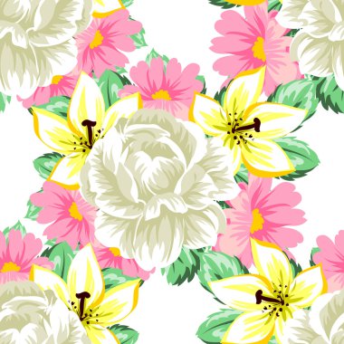 çiçek desen arka plan