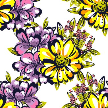 çiçek desen arka plan