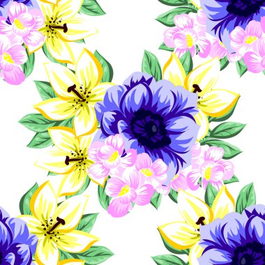 çiçek desen arka plan