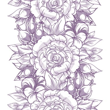 çiçek desen arka plan