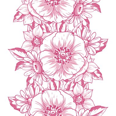 çiçek desen arka plan