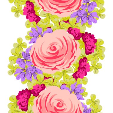 çiçek desen arka plan