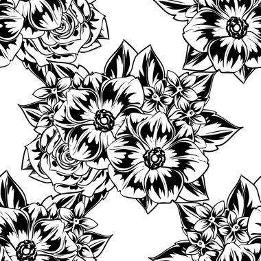 çiçek desen arka plan