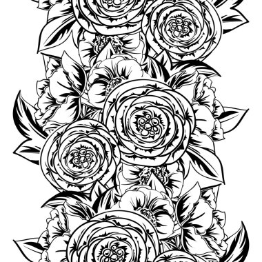 çiçek desen arka plan