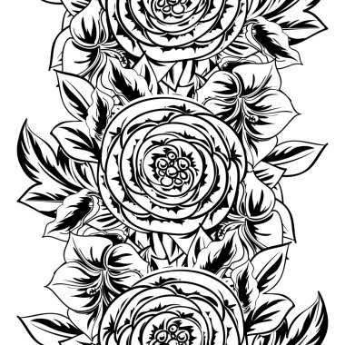 çiçek desen arka plan