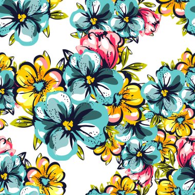 çiçek desen arka plan