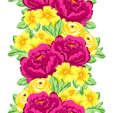 çiçek desen arka plan