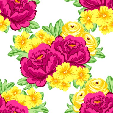 çiçek desen arka plan