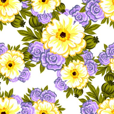 çiçek desen arka plan