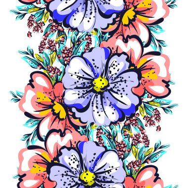 çiçek desen arka plan