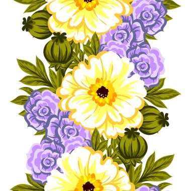 çiçek desen arka plan