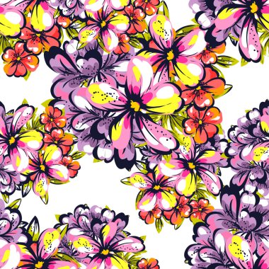 çiçek desen arka plan