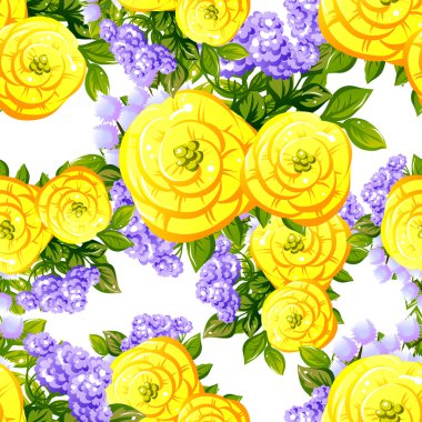 çiçek desen arka plan