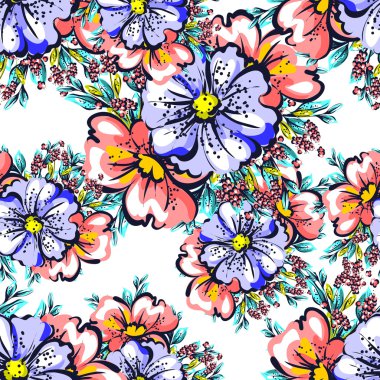 çiçek desen arka plan