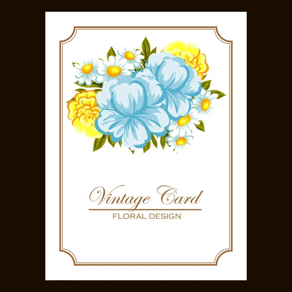 Tarjeta de invitación de boda de saludo colorido — Archivo Imágenes Vectoriales