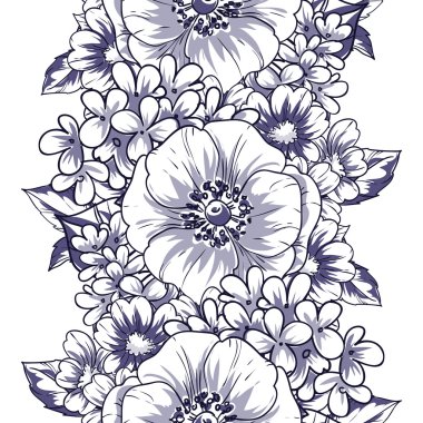 çiçek desen arka plan