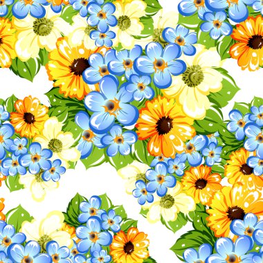 çiçek desen arka plan