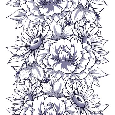 çiçek desen arka plan