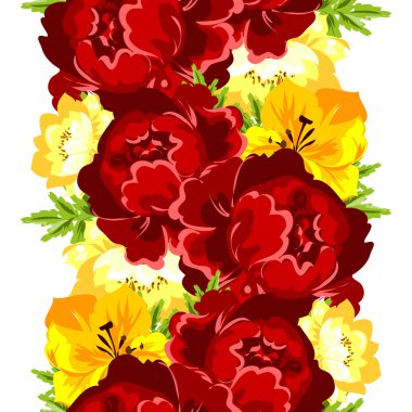 çiçek desen arka plan