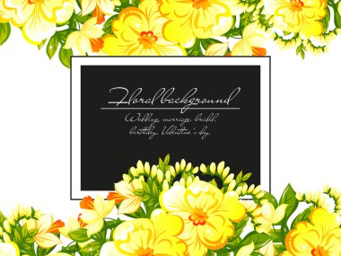 Düğün davetiyesi. 