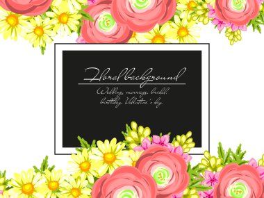 Düğün davetiyesi. 