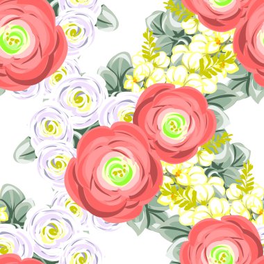 çiçek desen arka plan