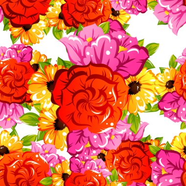 çiçek desen arka plan