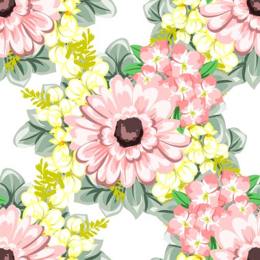 çiçek desen arka plan