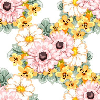 çiçek desen arka plan