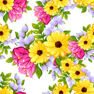 çiçek desen arka plan