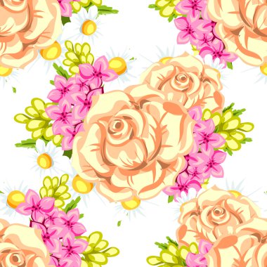 çiçek desen arka plan