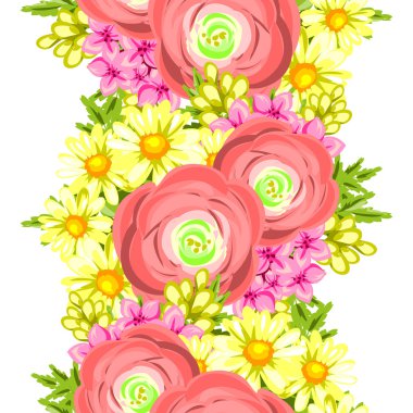 çiçek desen arka plan