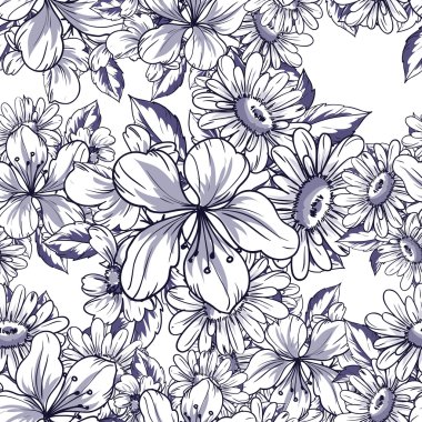 çiçek desen arka plan