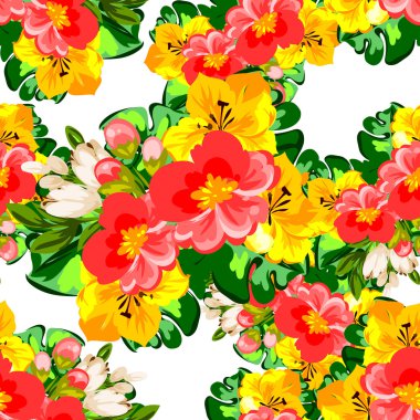 çiçek desen arka plan