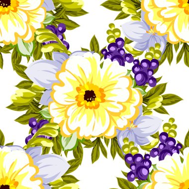 çiçek desen arka plan