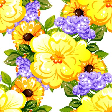 çiçek desen arka plan