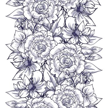 çiçek desen arka plan