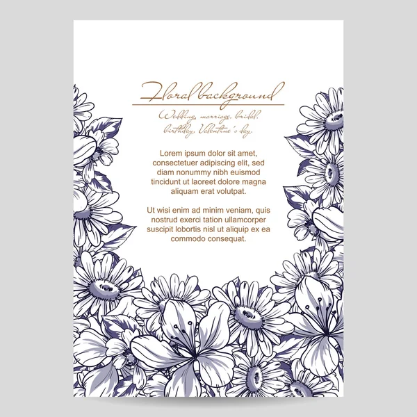 Düğün davetiyesi. 