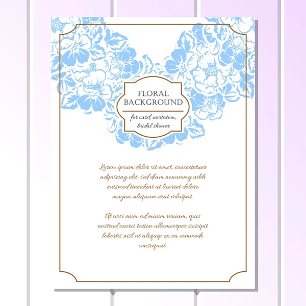Carte d'invitation de mariage de voeux colorés — Image vectorielle